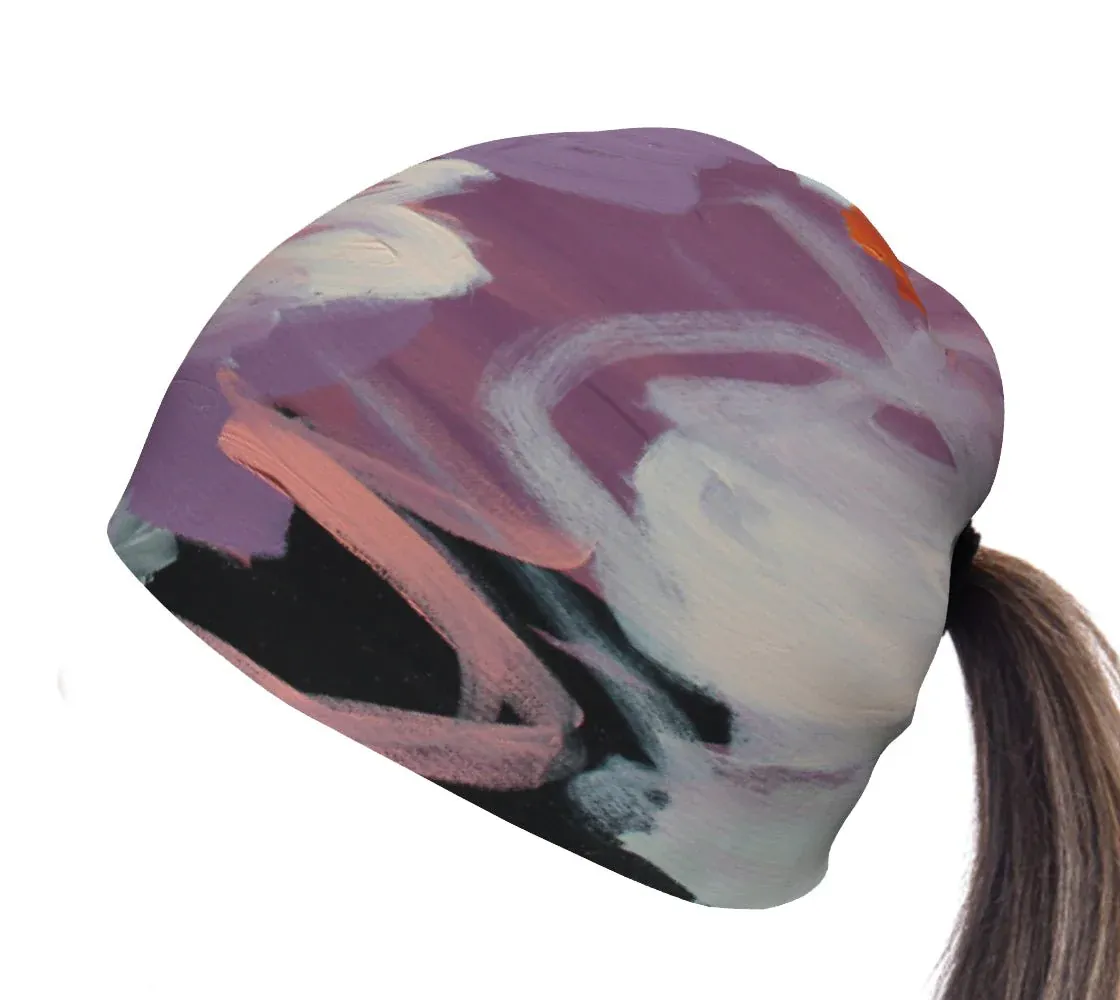 Lalita's Art Shop Ponytail Beanie