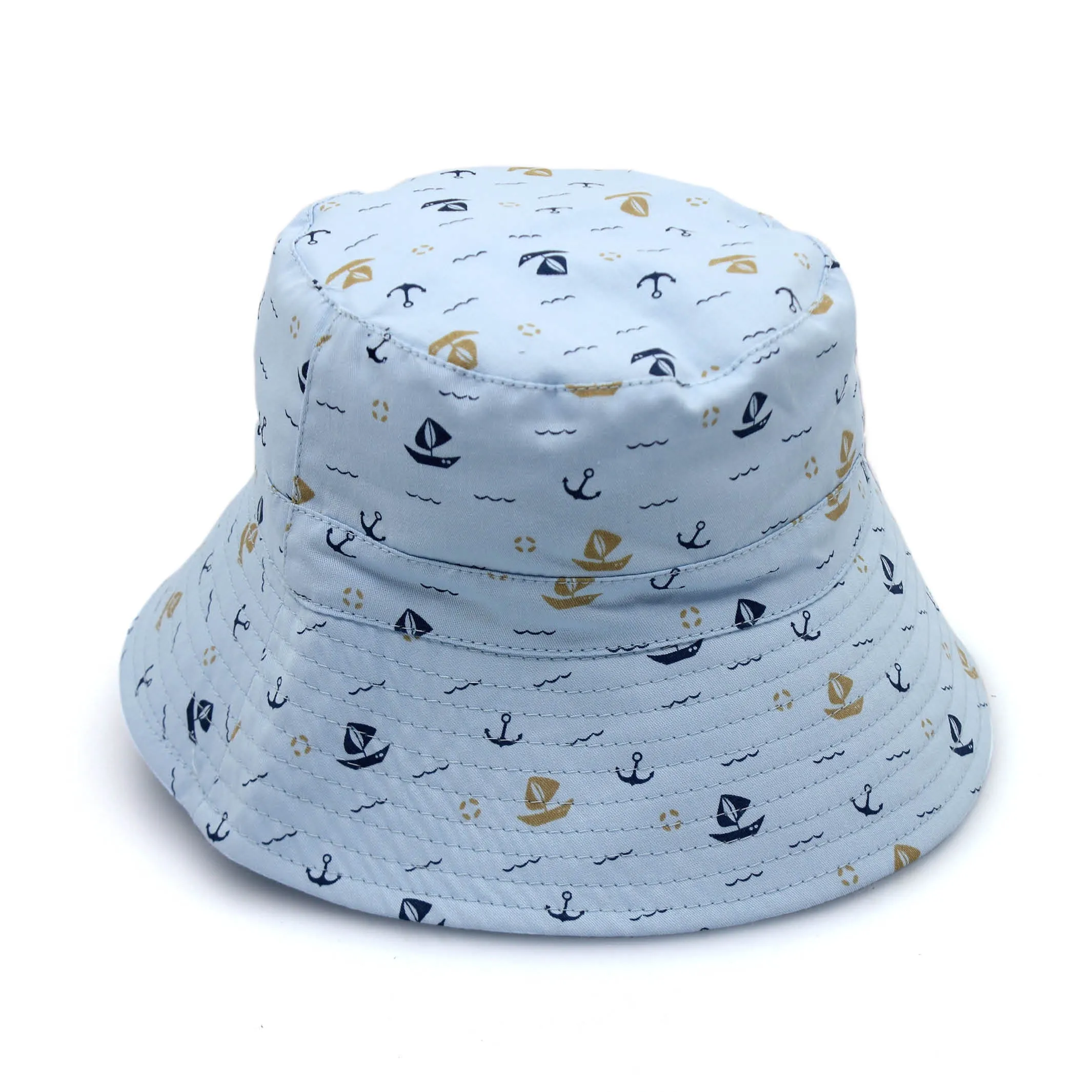 Mario Bucket Hat - Blue Boats