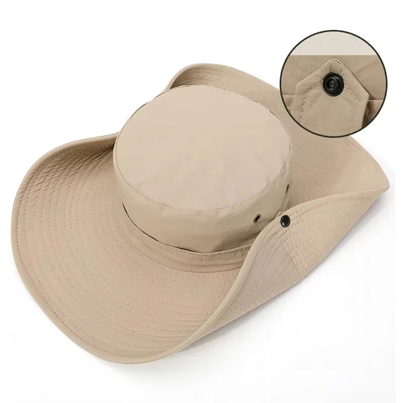 Men Outdoor Fishing Hiking Beach Hats