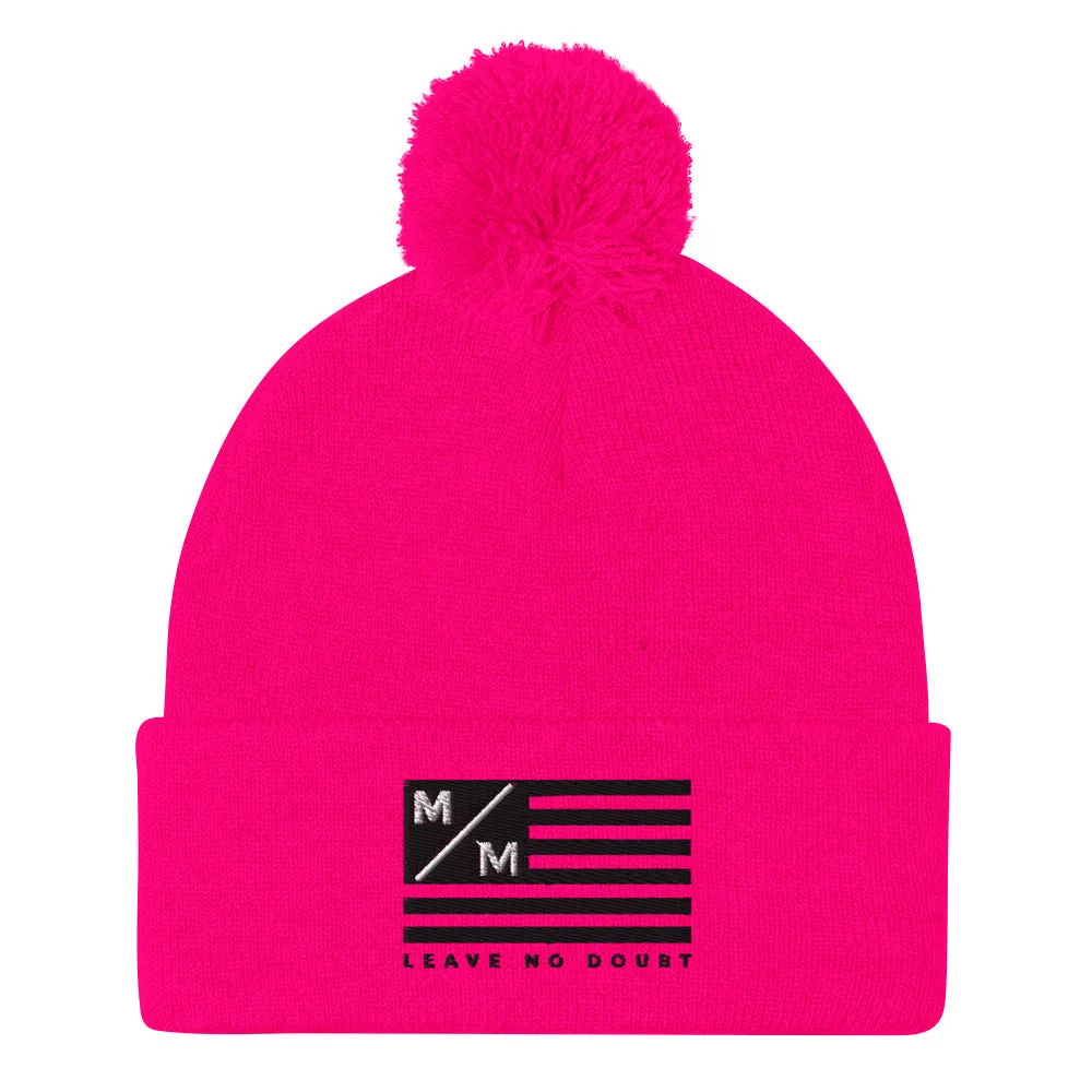 M/M Flag- Pom-Pom Beanie