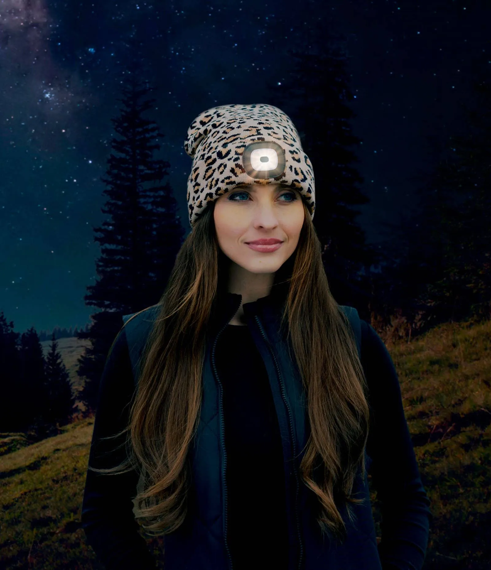 Night Scope Explorers Collection Knitted Hat || Wildcat