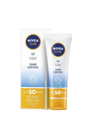 NIVEA Sun UV Face Shine Control Sunscreen SPF50 50ml