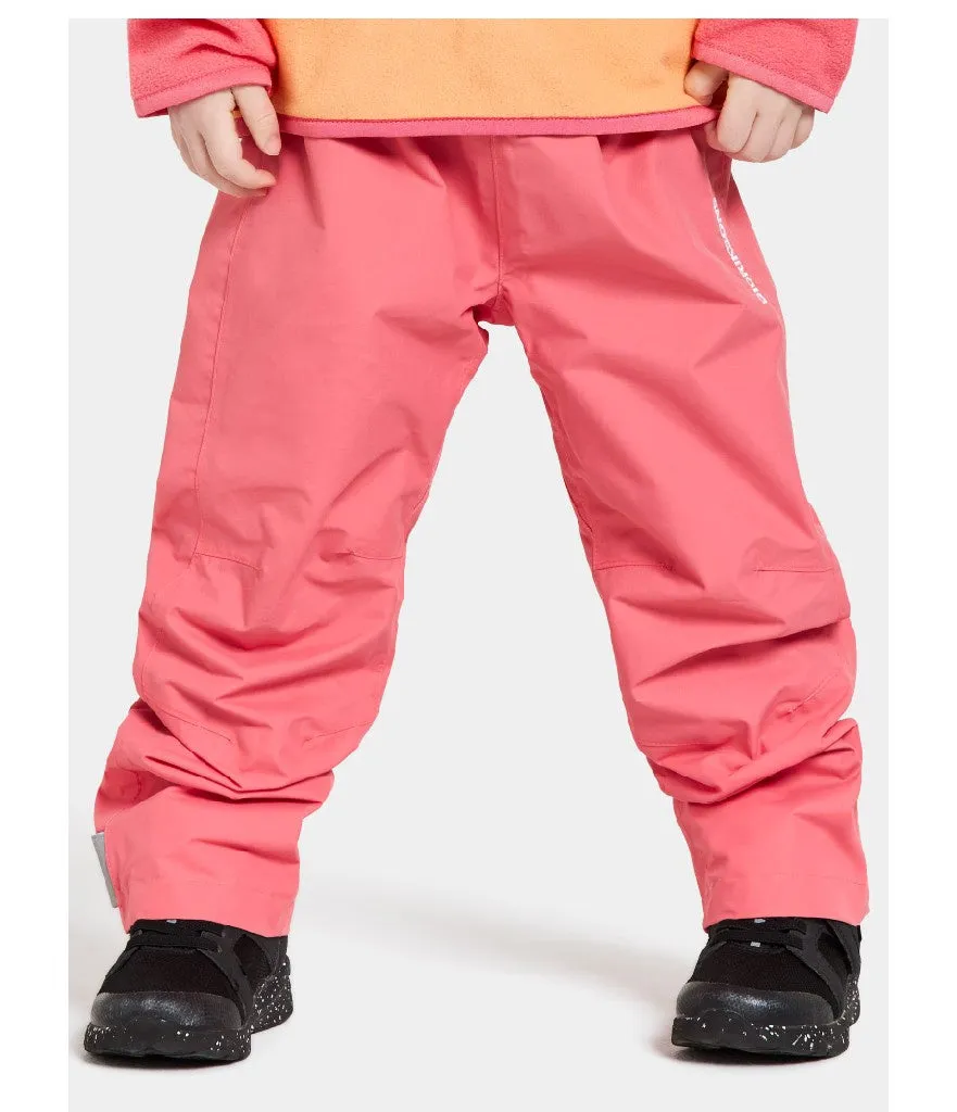 NOBI KID'S WATERPROOF PANTS - PEACH ROSE