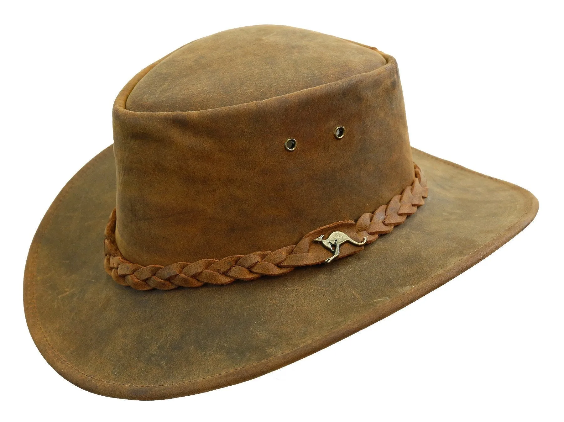 Nullarbor Leather Hat