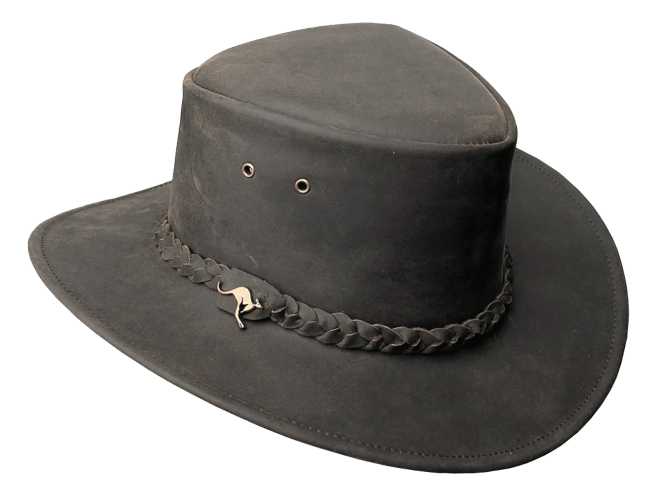 Nullarbor Leather Hat