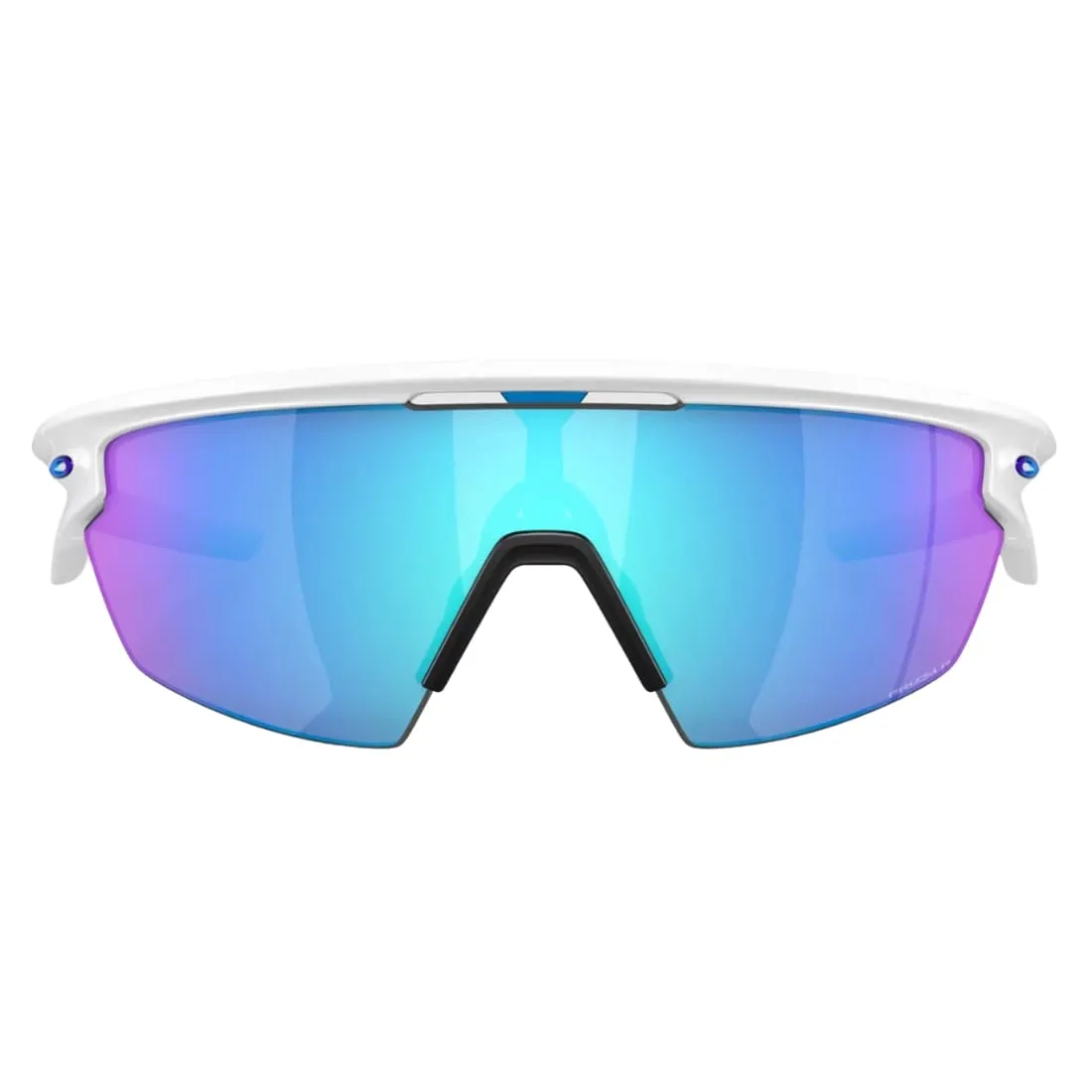 Oakley Sphaera Sunglasses - Matte White/Prizm Sapphire Polarised