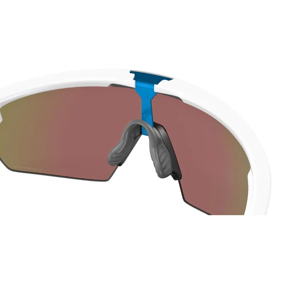 Oakley Sphaera Sunglasses - Matte White/Prizm Sapphire Polarised