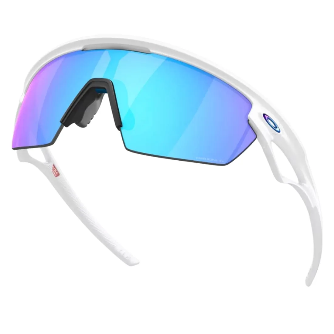 Oakley Sphaera Sunglasses - Matte White/Prizm Sapphire Polarised