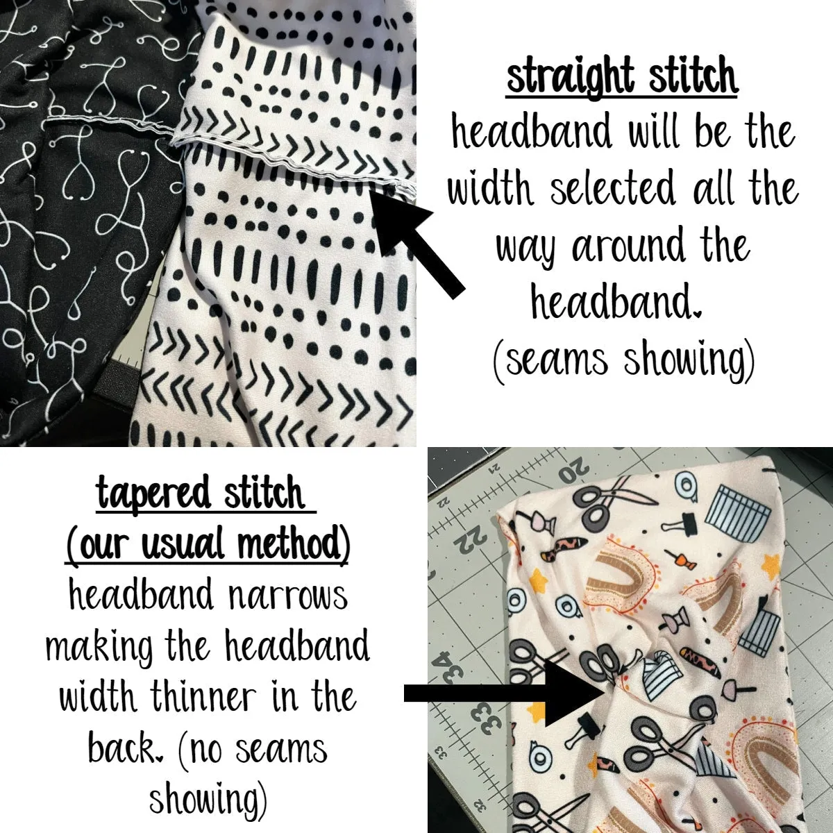 Peachy Penguins Headband