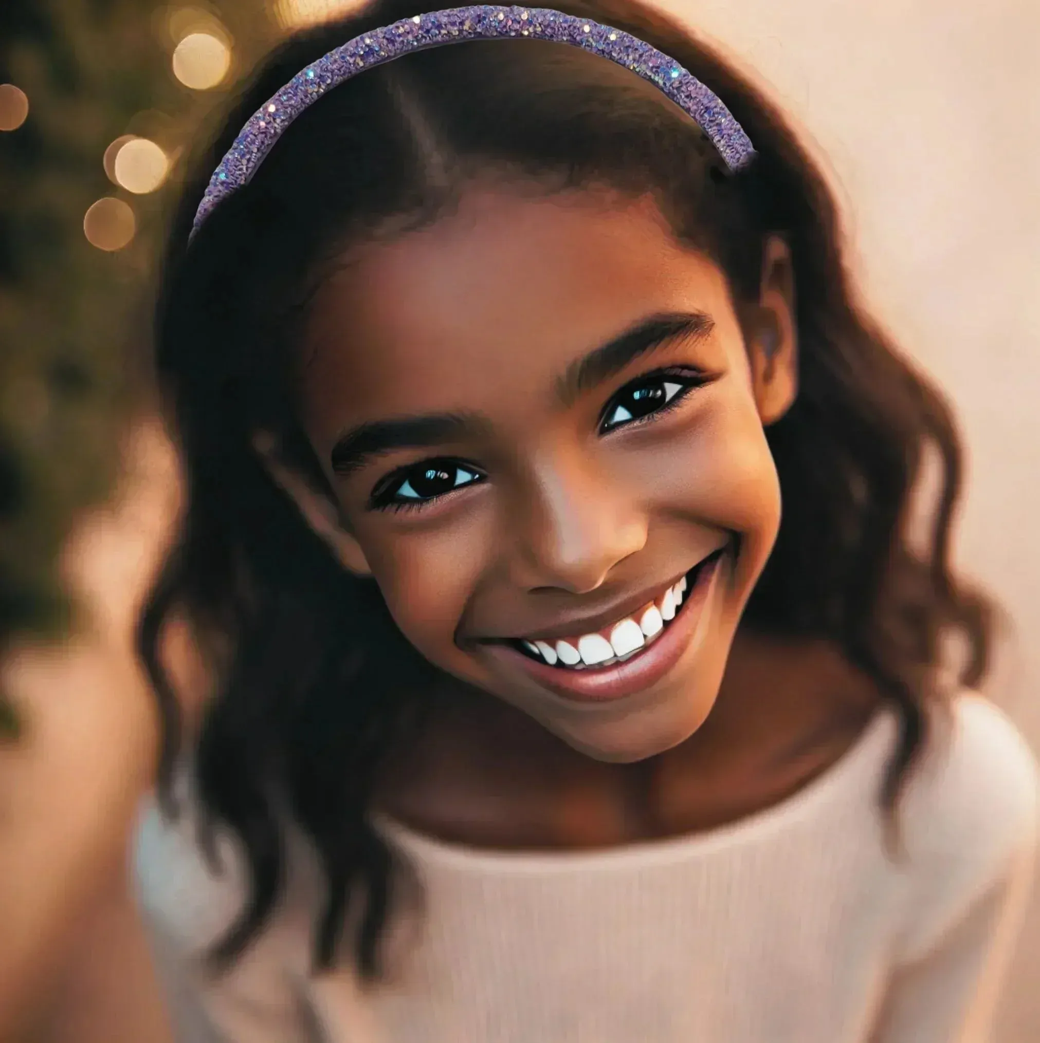 Purple | Glitter Headband