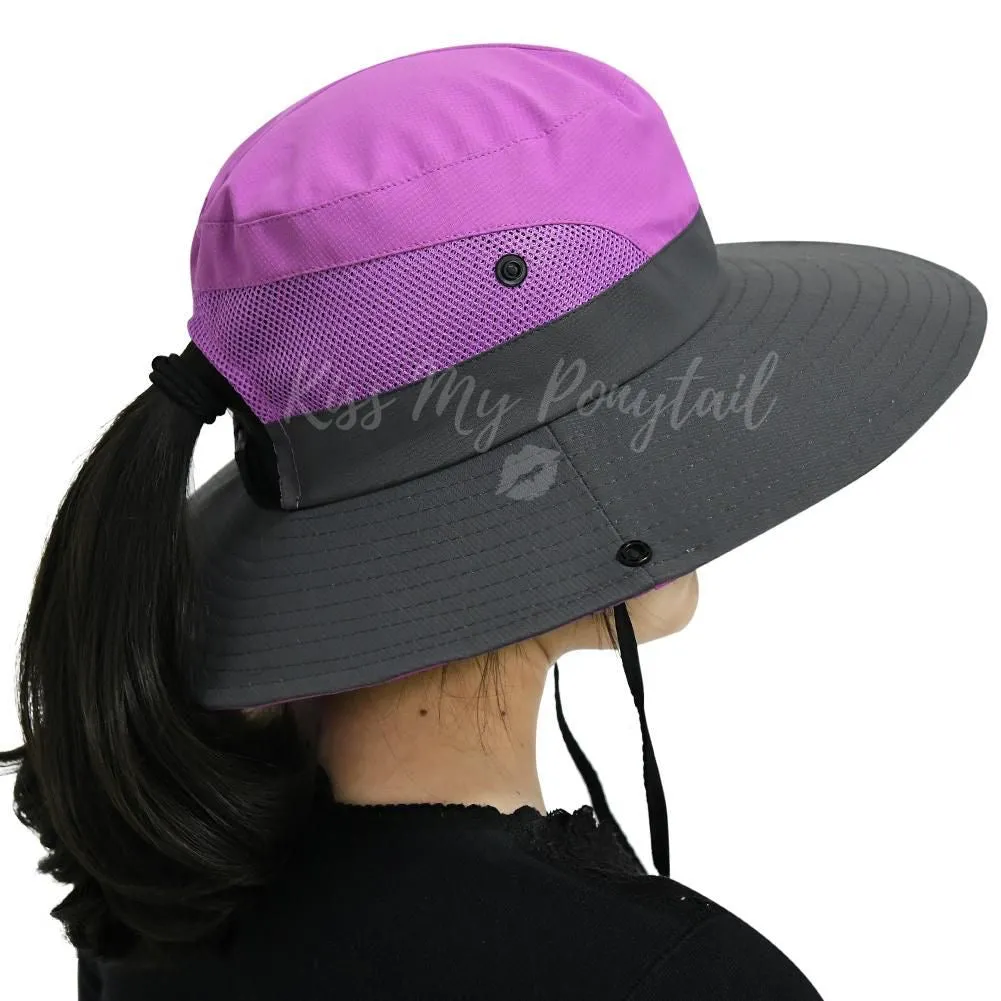 PURPLE Unisex Wide Brim Hat