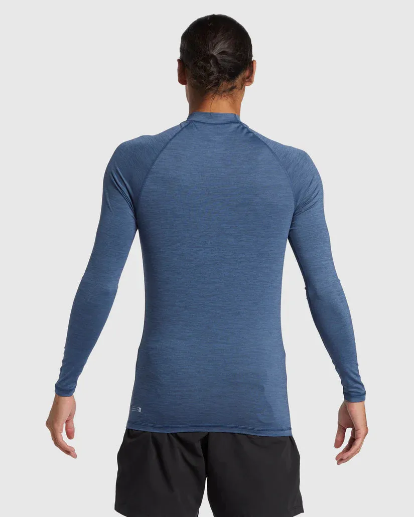 Quiksilver Everyday UPF50 LS - Vintage Indigo Heather