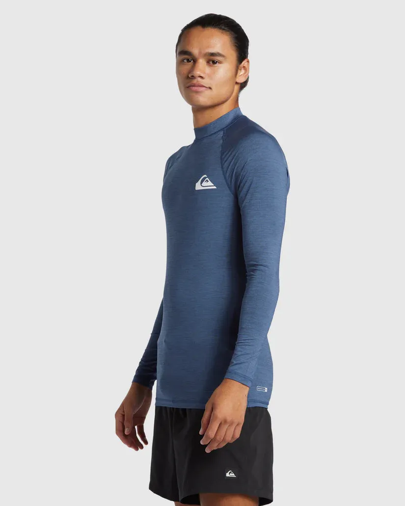 Quiksilver Everyday UPF50 LS - Vintage Indigo Heather