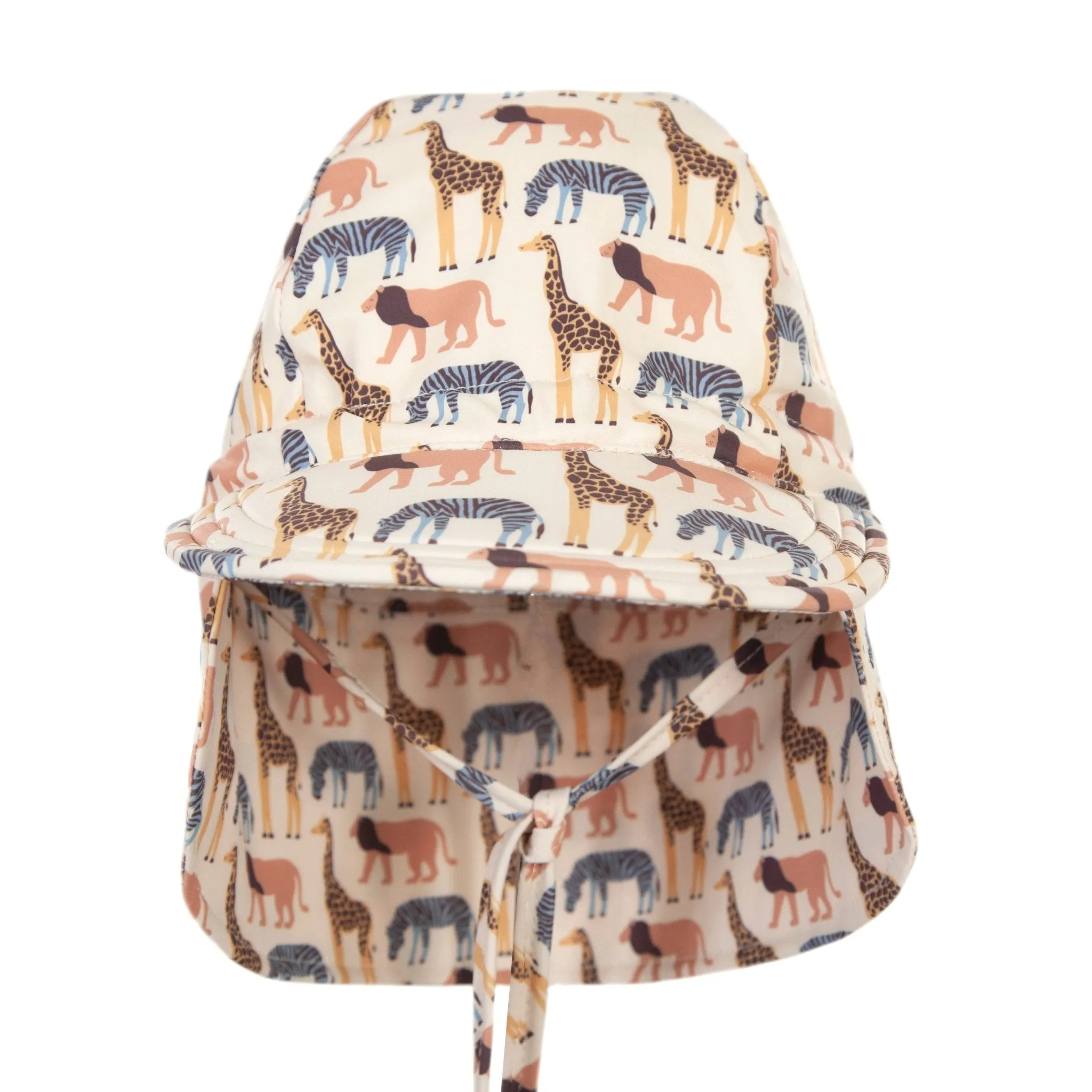Safari Swim Flap Cap