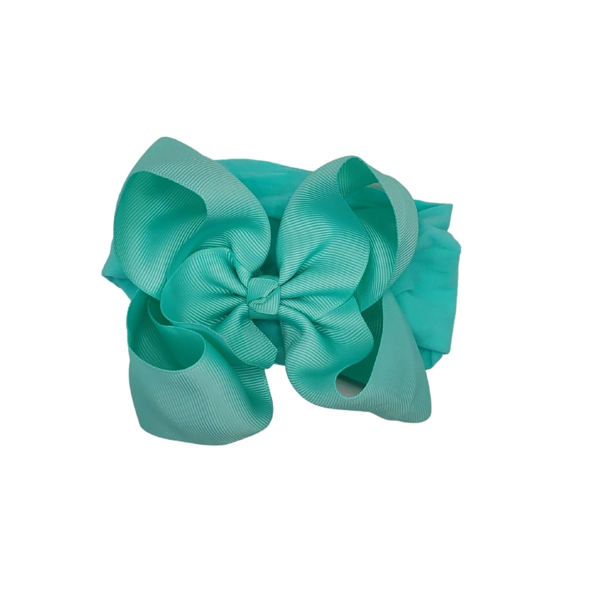 Sea Green Turban Bow Headband