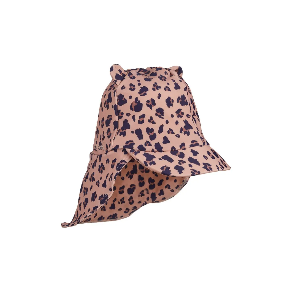 Senia Sun Hat - Mini leo/coral blush