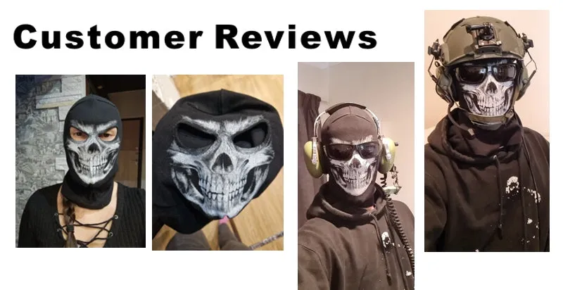 Skull Mask Motorcycle Face Mask