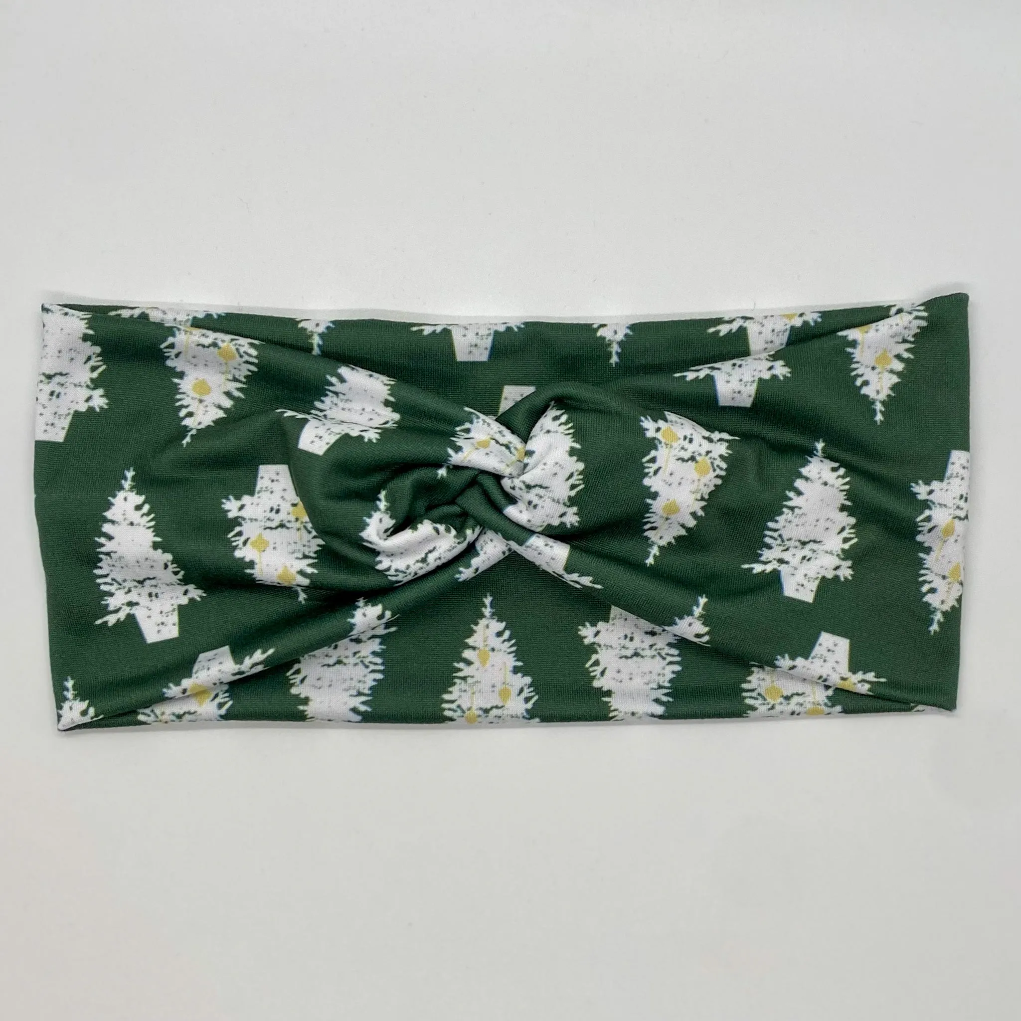Snowy Pine Twist Headband (SKINNY only)