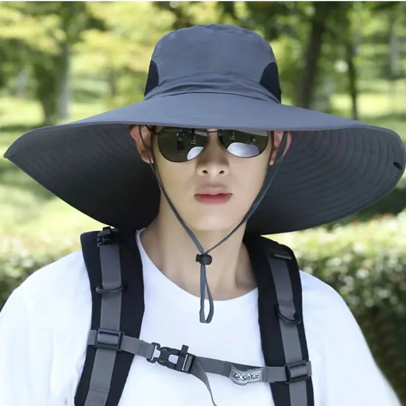 Summer 15CM Large Brim Sun Hat