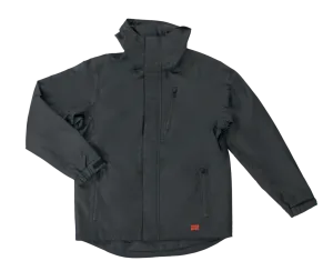 Tough Duck Waterproof, Breathable RipStop Rain Jacket - Black