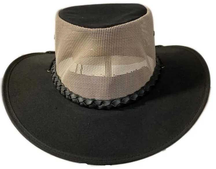 Townsville Hat in Waterproof Canvas & Mesh