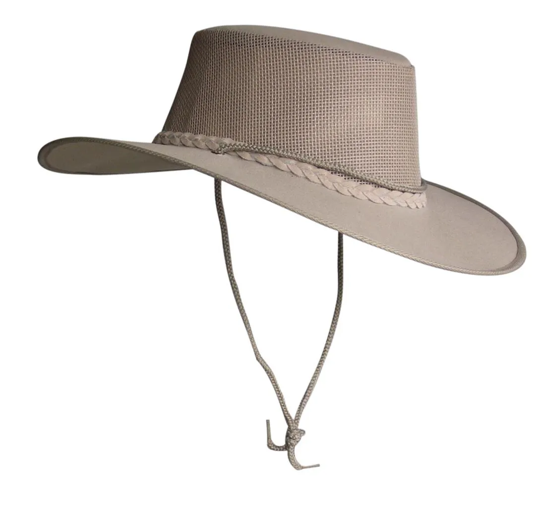 Townsville Hat in Waterproof Canvas & Mesh