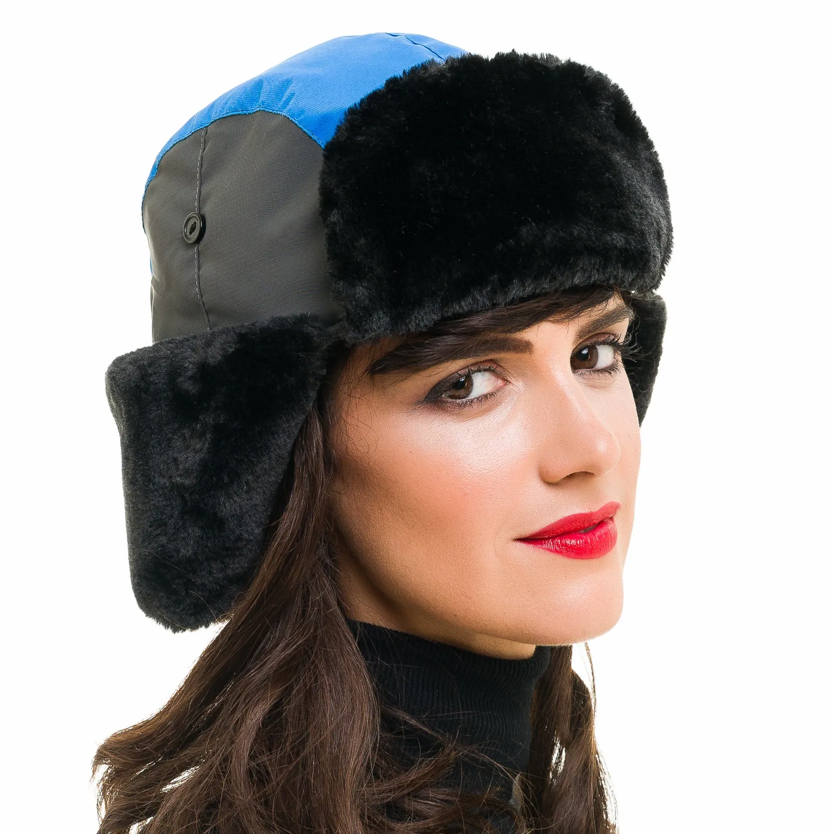 Trapper Hat (Blue Green)