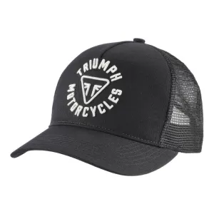 Triumph Taylor Embroidered Trucker Cap Black