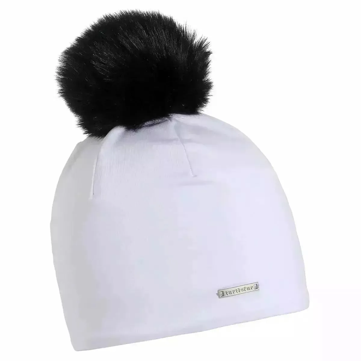 Turtle Fur Comfort Shell Pom Pom Beanie