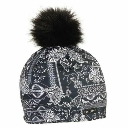 Turtle Fur Comfort Shell Pom Pom Beanie