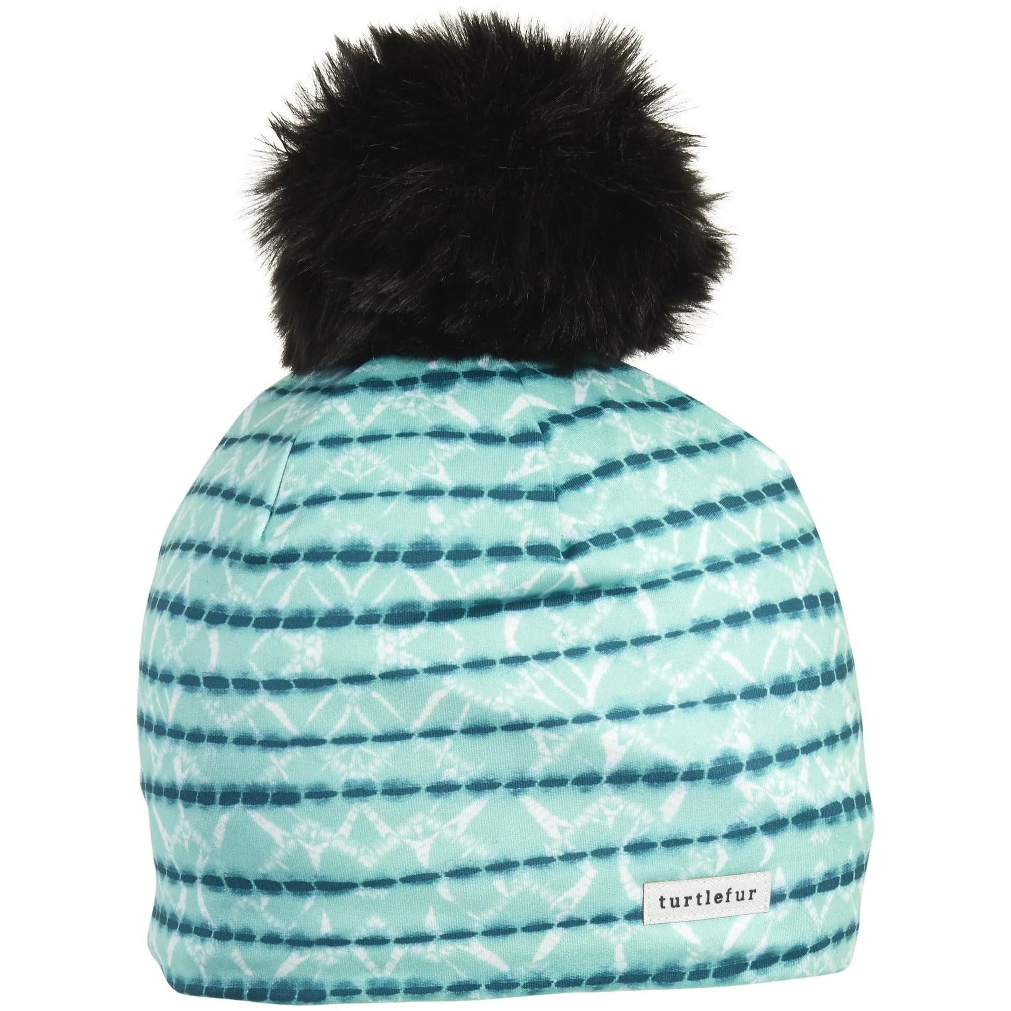 Turtle Fur Comfort Shell Pom Pom Beanie