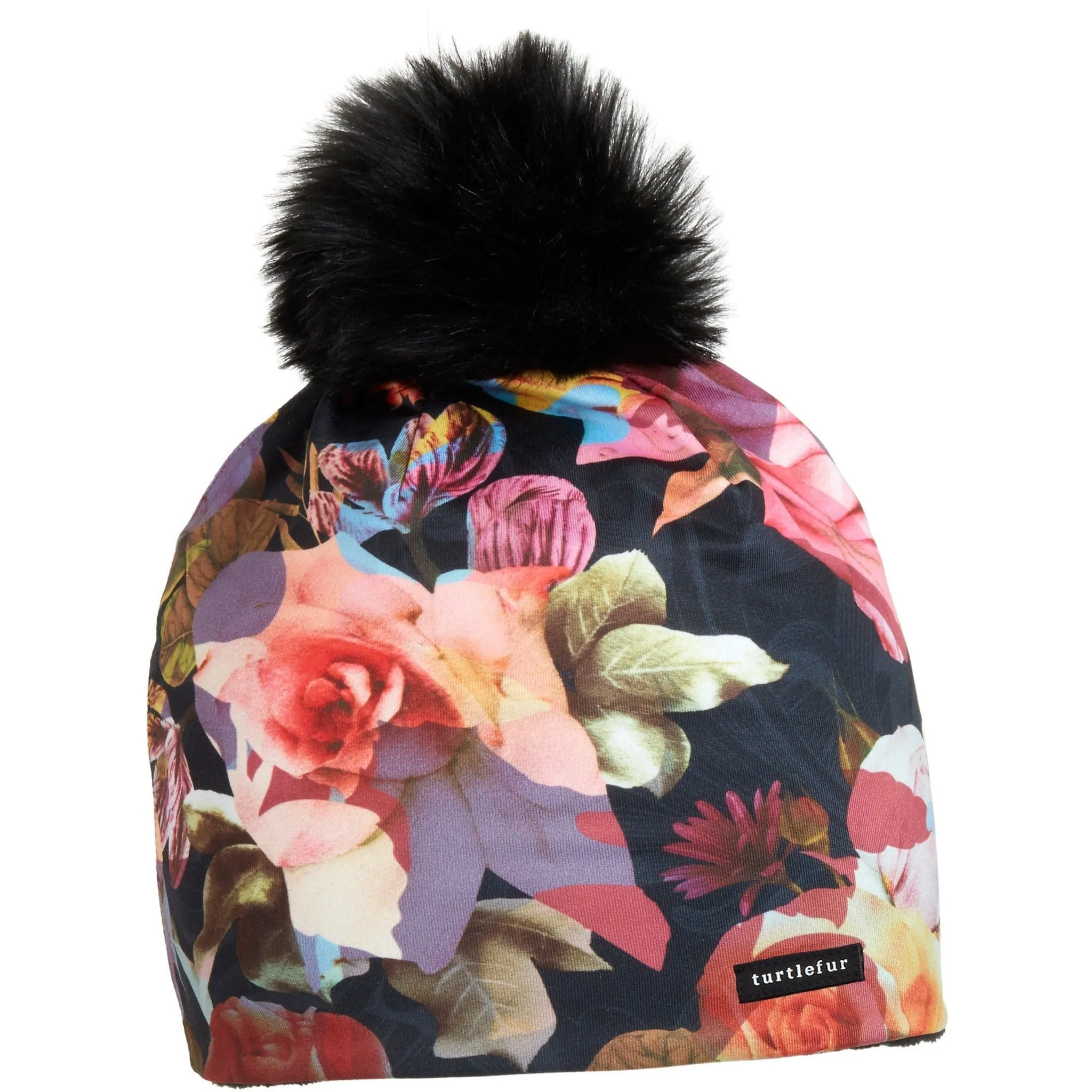 Turtle Fur Comfort Shell Pom Pom Beanie