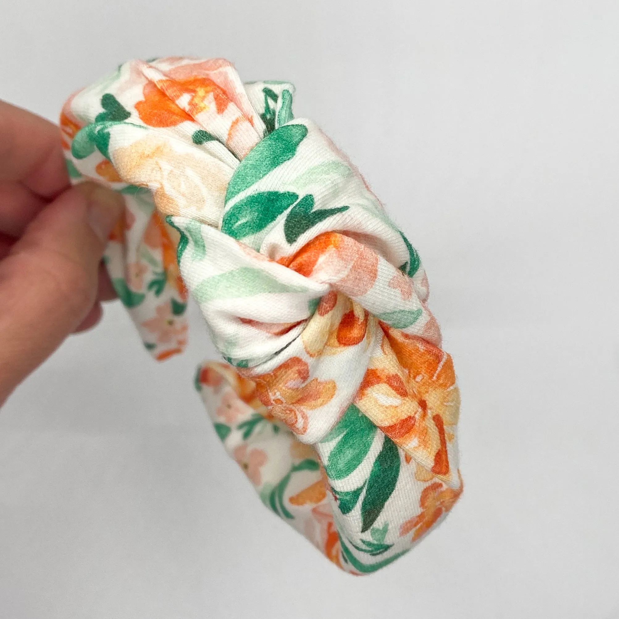 Vintage Florals Top Knot Headband