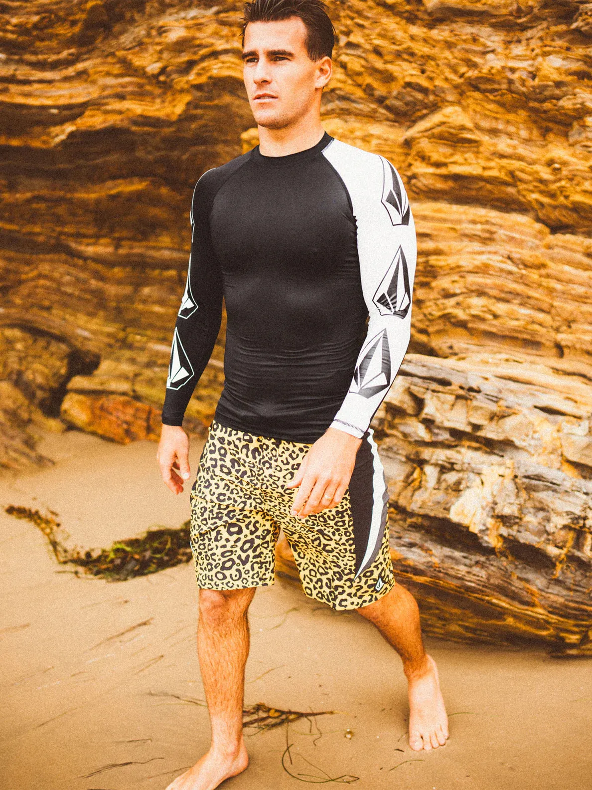 Volcom Surf Vitals Jack Robinson L/S Rash Guard