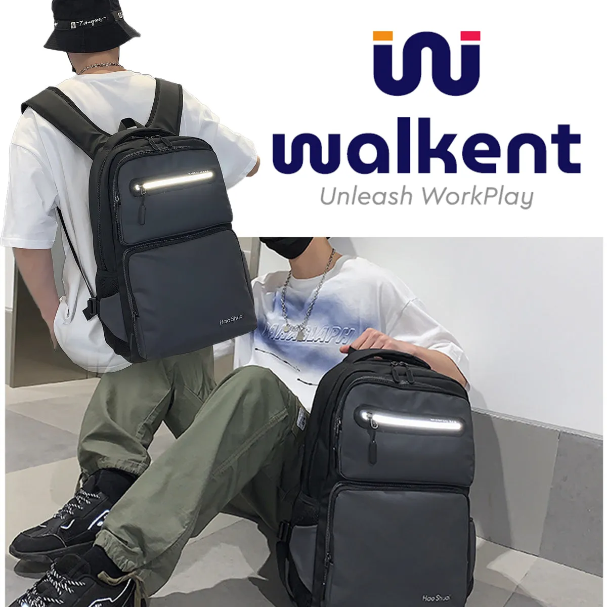 WALKENT 15.6" Laptop Bag - Model Glam