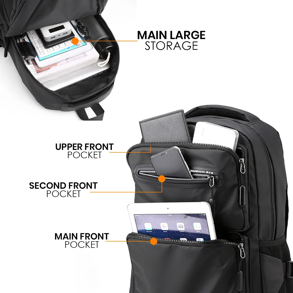 WALKENT 15.6" Laptop Bag - Model Glam
