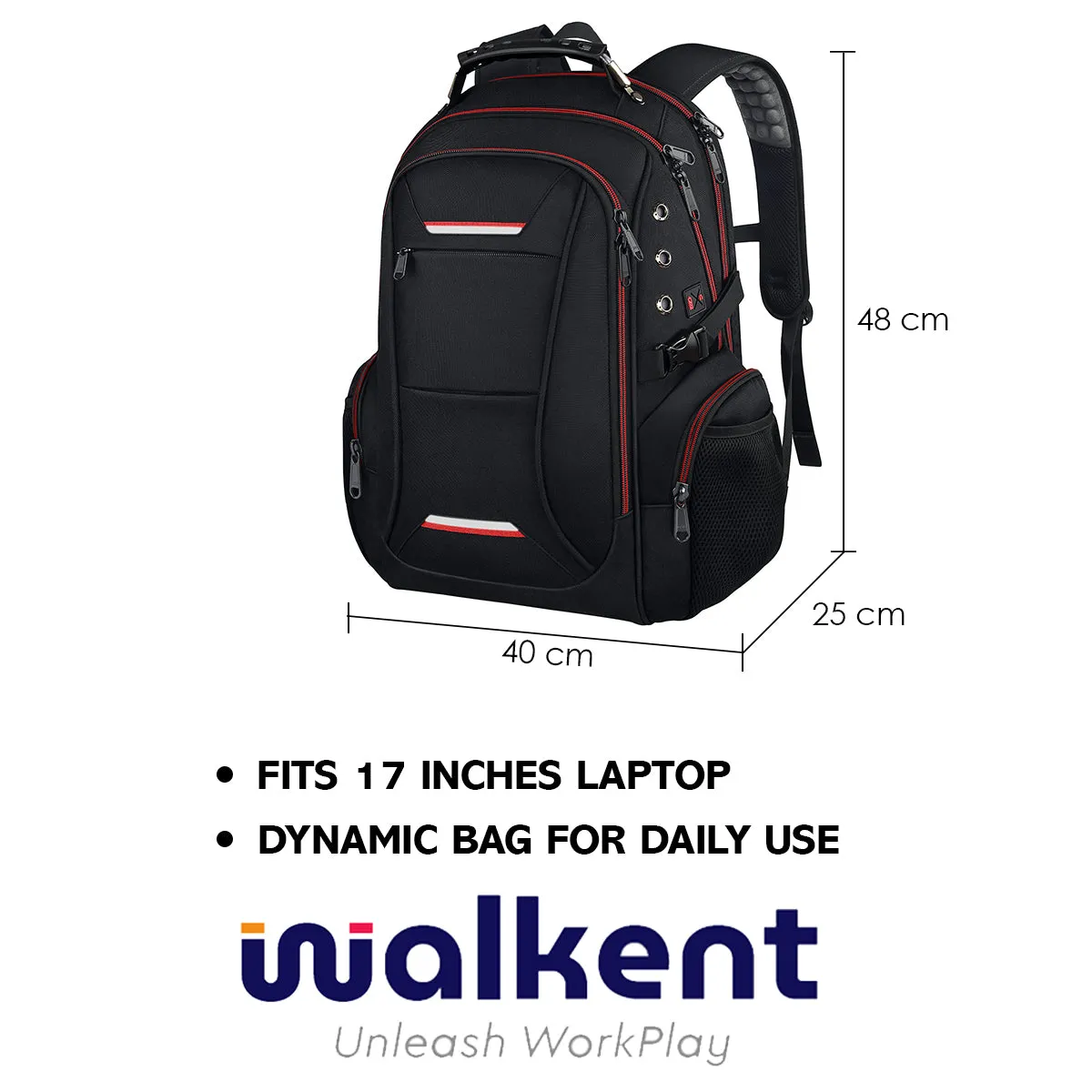WALKENT 17" Laptop Bag - Model Apex