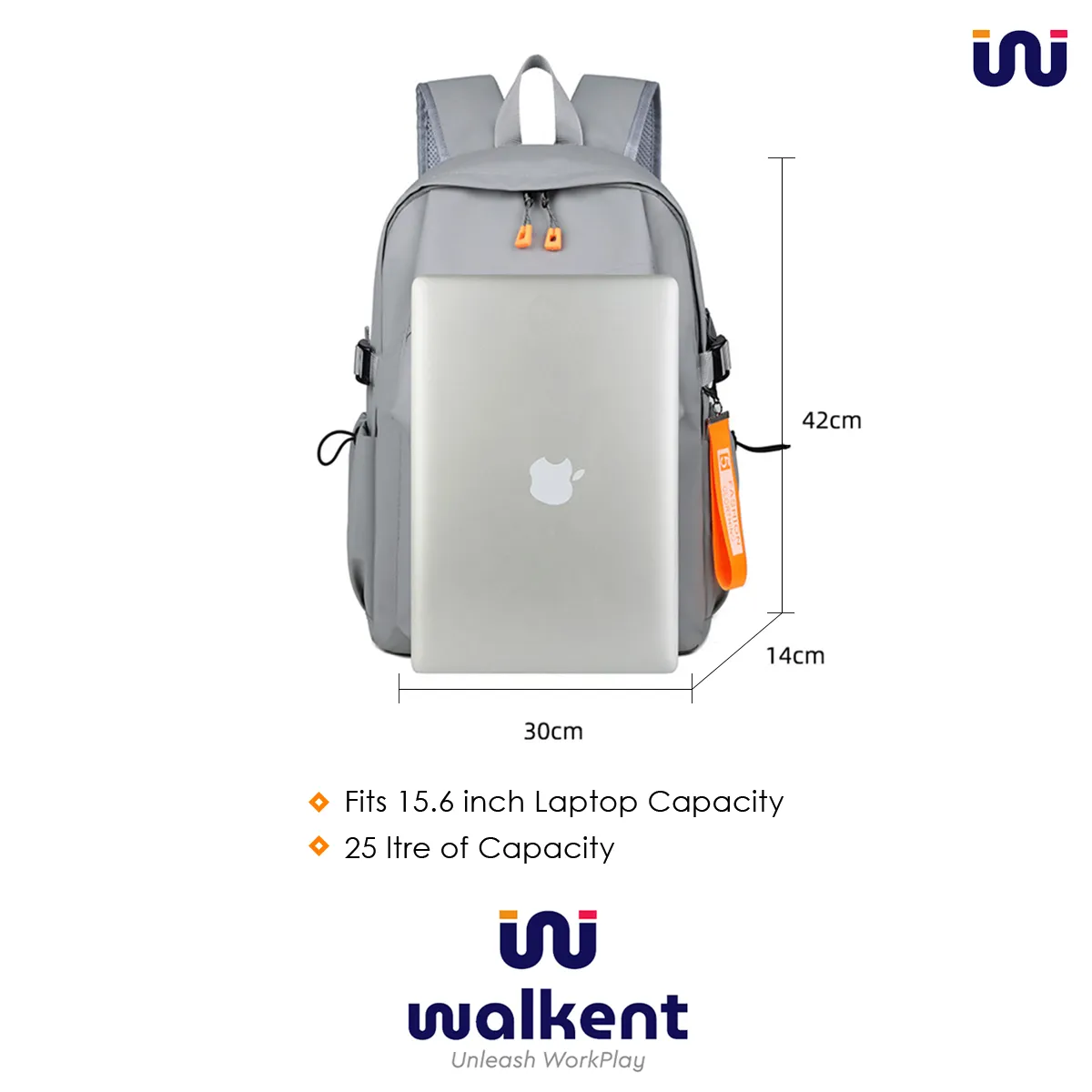 WALKENT Stylish 15.6" Laptop Bag - Model Givo