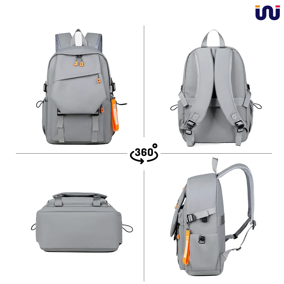 WALKENT Stylish 15.6" Laptop Bag - Model Givo