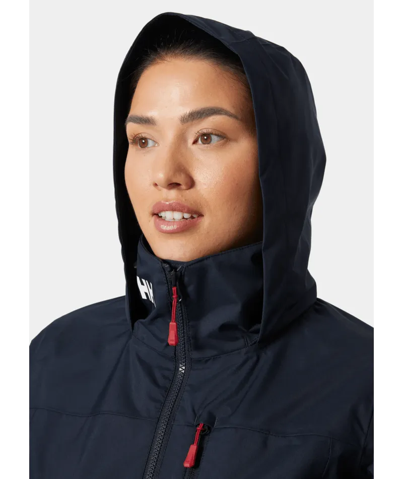 WOMEN'S CREW HOODED JACKET 2.0 - NAVY