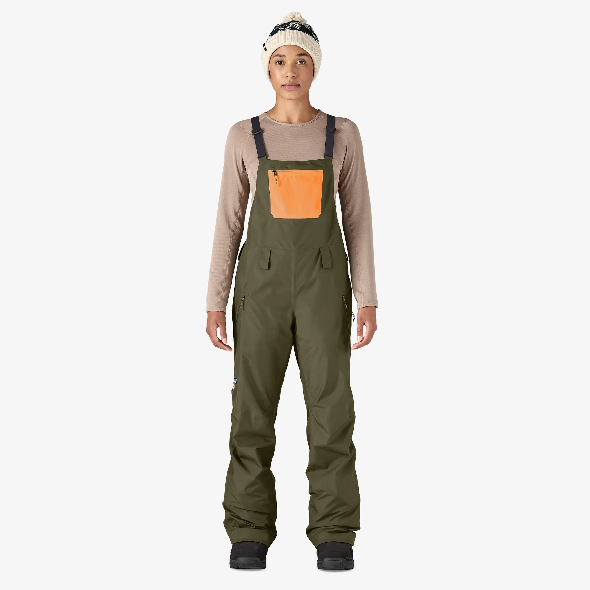 Women's Powder Town Bibs- Regular